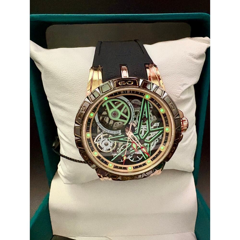 NIB - Men's Self-Winding & Glow in Dark Watch by Bibi Luxury